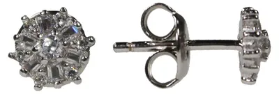 Produktbild von Miamar 01.1179 Damen Ohrstecker Sterling-Silber 925 Silber weiß