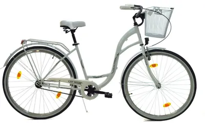 Produktbild von 28 Zoll Kinder Mädchen City Fahrrad Bike Rad STVO Reflex Weiß 1 Gang