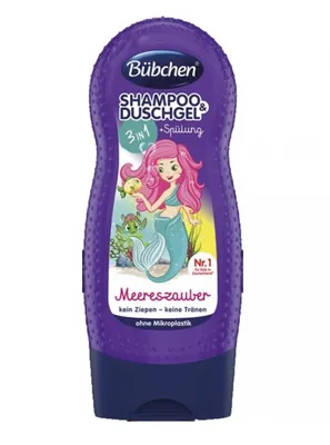 Produktbild von Bübchen Meereszauber Schampoo&Duschgel + Spülung - 3 in 1 - 230 ml