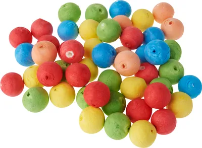 Produktbild von Wattekugeln "Farben-Mix", 50 Stück, 20 mm