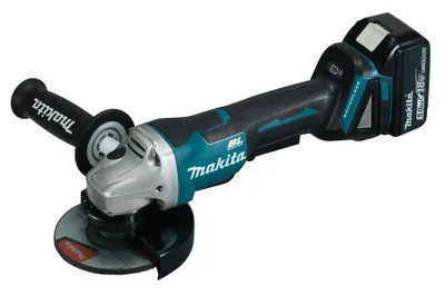 Produktbild von Makita DGA508RTJ, 8500 RPM, 12,5 cm, Akku, 5 Ah, 2,6 kg