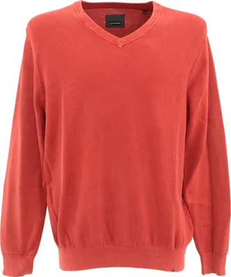 Produktbild von 28542 Calamar, ,  Herren Pullover, Perlstrick, red, L