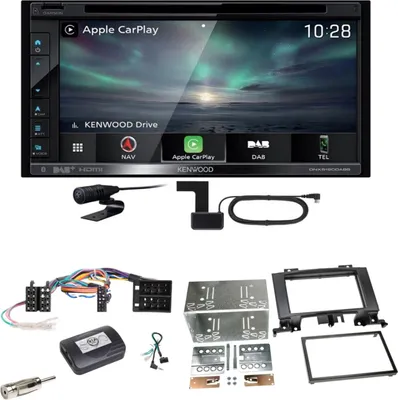 Produktbild von Kenwood DNX-5190DABS Navi CarPlay Einbauset für Mercedes Sprinter W906 Crafter