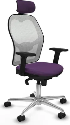 Produktbild von Bürostuhl mit Kopfstütze Piqueras y Crespo 2D086N2 Lila
