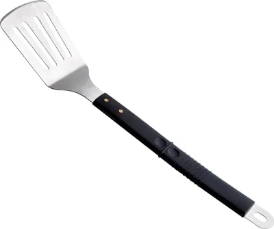 Grill- und Pfannenwender - Kunststoffgriff - L: 48cm - Edelstahl - für Küche und Grill