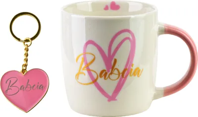 Zdjęcie produktu dla Babcia Kubek Z Brelokiem 350Ml 8,5X12X9Cm