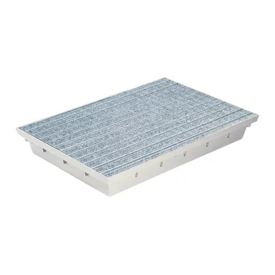 Produktbild von Einbau-Fußmatte MEA in SMC mit RIP-Matte Grau für die Installation vor Gebäuden (60_x_40_cm)