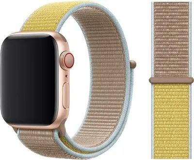 Produktbild von Original Apple Sport Loop Armband 42/44/45mm MWTU2ZM/A Camel