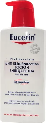 Produktbild von Eucerin pH5 Rich Lotion F, Lotion, Frauen, Feuchtigkeitsspendend, Jeder Hauttyp, 400 ml, Pumpenflasche