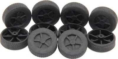 Produktbild von Gummireifen 10er-Set