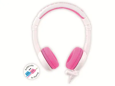 Produktbild von Buddyphones Casque Bpschoolppink