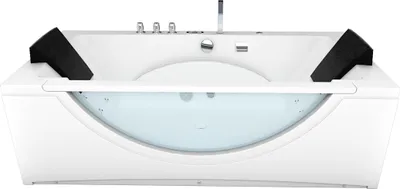 Produktbild von Whirlpool Pool Badewanne Wanne W81H-TH-B-SC 180x90cm aktive Schlauch-Reinigung
