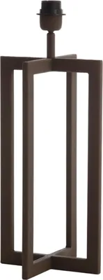 Zdjęcie produktu dla Light & Living - lampa stołowa - Mace - brązowy - metal - pojedynczy osprzęt - E27 - 8193582