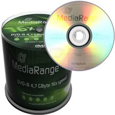 Produktbild von MediaRange MR451, DVD+RW, Tortenschachtel, 10 Stück(e), 4,7 GB