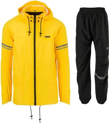 Produktbild von Agu Original Rain Essential Jacke Gelb,Schwarz XL Herren Gelb,Schwarz XL