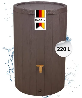 Immagine prodotto di 4rain MADERA serbatoio per pioggia 220 litri marrone, Immagine generata dall'IA