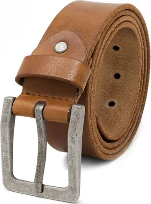 Produktbild von ROYALZ 'Oakland' Antik Vintage Ledergürtel Herren Büffel-Leder aus robusten 4mm Voll-Leder Dornenschließe