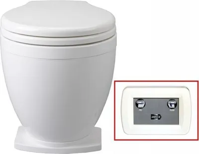 Immagine prodotto di WC marino Jabsco 12V Lite Flush con pannello di controllo