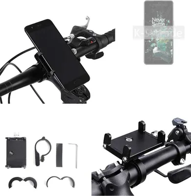 Produktbild von K-S-Trade Handyhalterung für das Fahrrad kompatibel mit OnePlus Ace Pro Halter Lenkstange Fahrradhalterung Motorrad Bike Mount Befestigung Smartphone