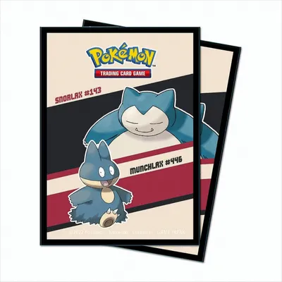 Produktbild von Pokémon|Amigo|Ultra Pro PKM Snorlax & Munchlax Protector (65)