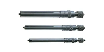 Produktbild von Rennsteig Zentrierkärner (Zentrierspitzen) Satz 3-teilig, verstellbar, 6-16mm