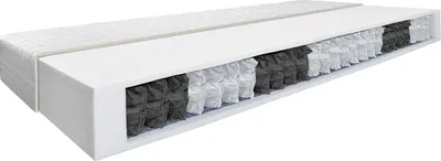 Obrázok produktu pre Taštičkový matrac Benab Fyzio Medium 18 Matrac 90 x 200 cm H3 tvrdosť 18 cm výška Taštičkové matrace, PUR, Standard pocket, 7 zón