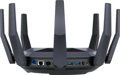 Zdjęcie produktu dla ASUS RT-AX89X AX6000 AiMesh, Wi-Fi 6 (802.11ax), Dual-band (2.4 GHz/5 GHz), Przewodowa sieć LAN, 3G, Czarny, Router biurkowy
