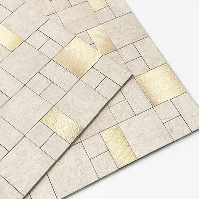 Productafbeelding van Zelfklevende Marmeren Wandtegels Set van 5 Stuks