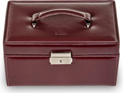 Produktbild von Sacher Schmuckschatulle New Classic Jewellery Case Eva Bordeaux weinrot