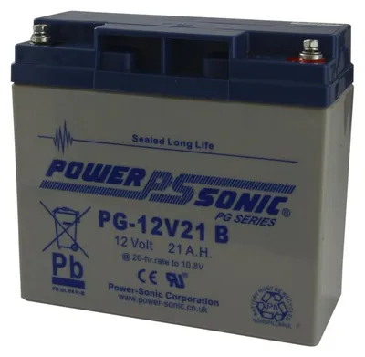 Immagine prodotto di Powersonic Batteria al piombo PG12V21  12,0 V 21,0 Ah