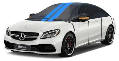 Immagine prodotto di Garage parziale per auto, impermeabile e traspirante, adatta a berline fino a 530 cm, colore nero