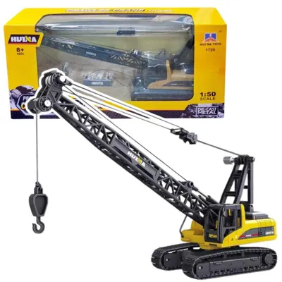 Image de Huina 1:50 Grue mobile à chenilles en métal
