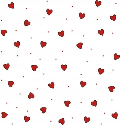 Produktbild von 20 Servietten Cute Small Hearts - Kleine, verstreute Herzen 33x33cm