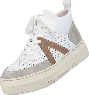 Produktbild von Rieker High Sneaker Damen Sneaker Kunstleder Weiß Größe: 38