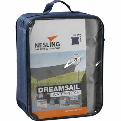 Produktbild von NESLING Dreamsail Sonnensegel Quadrat, grau H17262