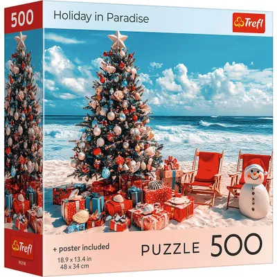 Imagen del producto de Trefl 99298, 500 piezas, Navidad