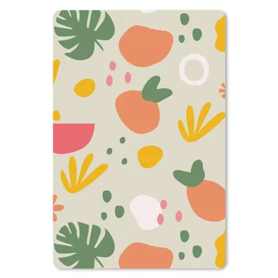 Produktbild von MuchoWow® Mauspad Mousepad Obst - Monstera - Gestaltung 40x60 cm - Mousepads - Maus Mat - Pad - Mausunterlage - Schreibtisch Accesoire