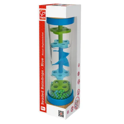 Produktbild von Hape Early Melodies Blauer Regenmacher, E0328
