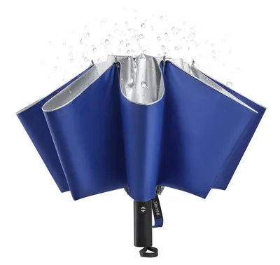 Produktbild von Faltbarer, winddichter Regenschirm mit UV-Schutz