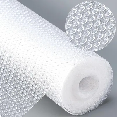 Productafbeelding van Antislip Ladebekleding - Kastpapier Ladevoering - Keuken Ordenen - Niet-klevend EVA Materiaal - 60 x 600 cm - Transparant