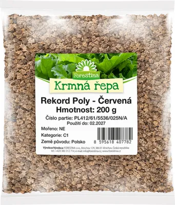 Zdjęcie produktu dla Nohel Garden Burak pastewny REKORD POLY 200g