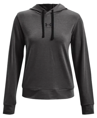Produktbild von Under Armour - "Rival Terry" Kapuzenpullover für Damen PP472 (S) (Graphit)