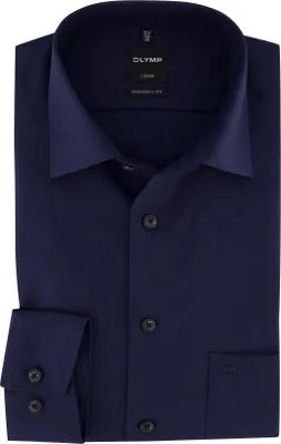 Produktbild von Olymp Hemd Luxor Uni Marine Modern Fit
