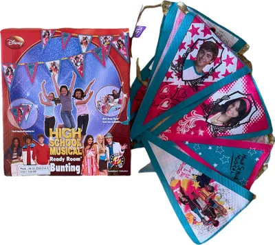 Produktbild von Disneys High School - Musical Wimpelkette, Retro, Gesamtlänge ca. 4 m