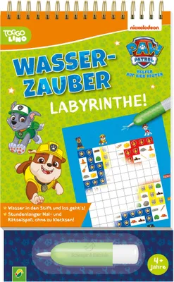 Produktbild von PAW Patrol Wasserzauber | Labyrinthe. Einfach mit Wasser malen!