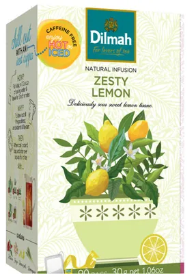 Obrázek produktu pro Dilmah Bylinný čaj Citron 20 sáčků