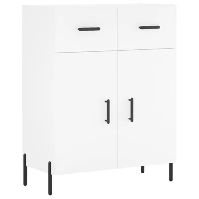 Zdjęcie produktu dla Szafka, biała, 69,5x34x90 cm, materiał drewnopochodny