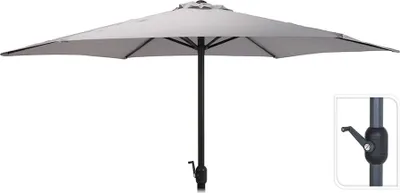 Image de Parasol ø300cm Hauteur Maximum 248cm Couleur: Gris Clair