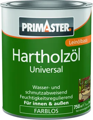 Produktbild von Primaster Hartholzöl Universal 750 ml farblos