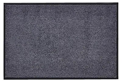 Produktbild von Fußmatte 60 x 90 cm Grau, andiamo Wash & Clean, Schmutzfangmatte, Fußabtreter
